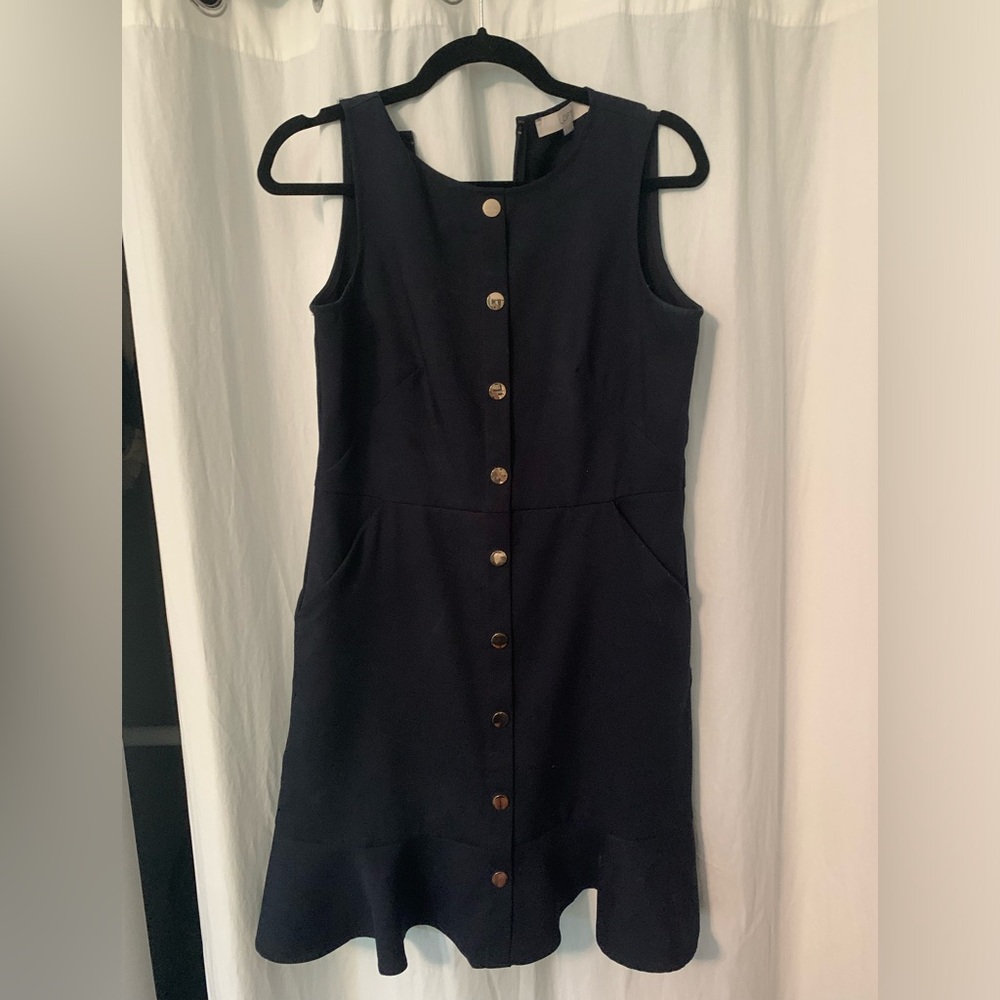 LOFT navy dress